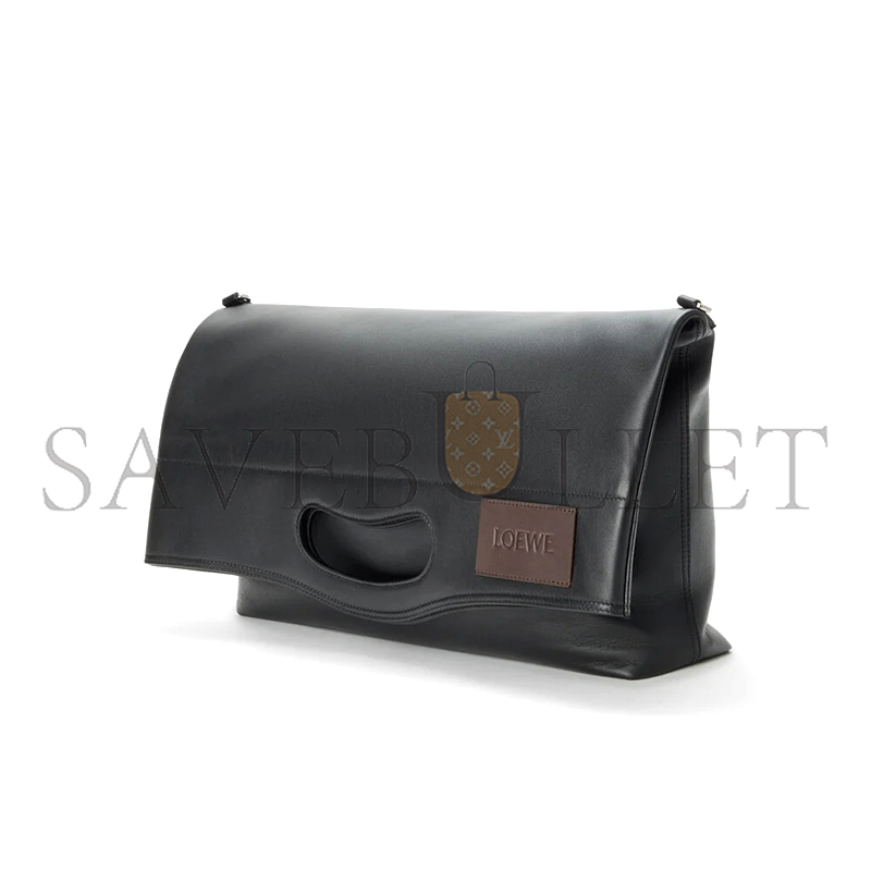 LOEWE BOB FOLDED TOTE IN SHINY SUPPLE CALFSKIN BBOOBTLX01 (47.5*38*9.5cm)